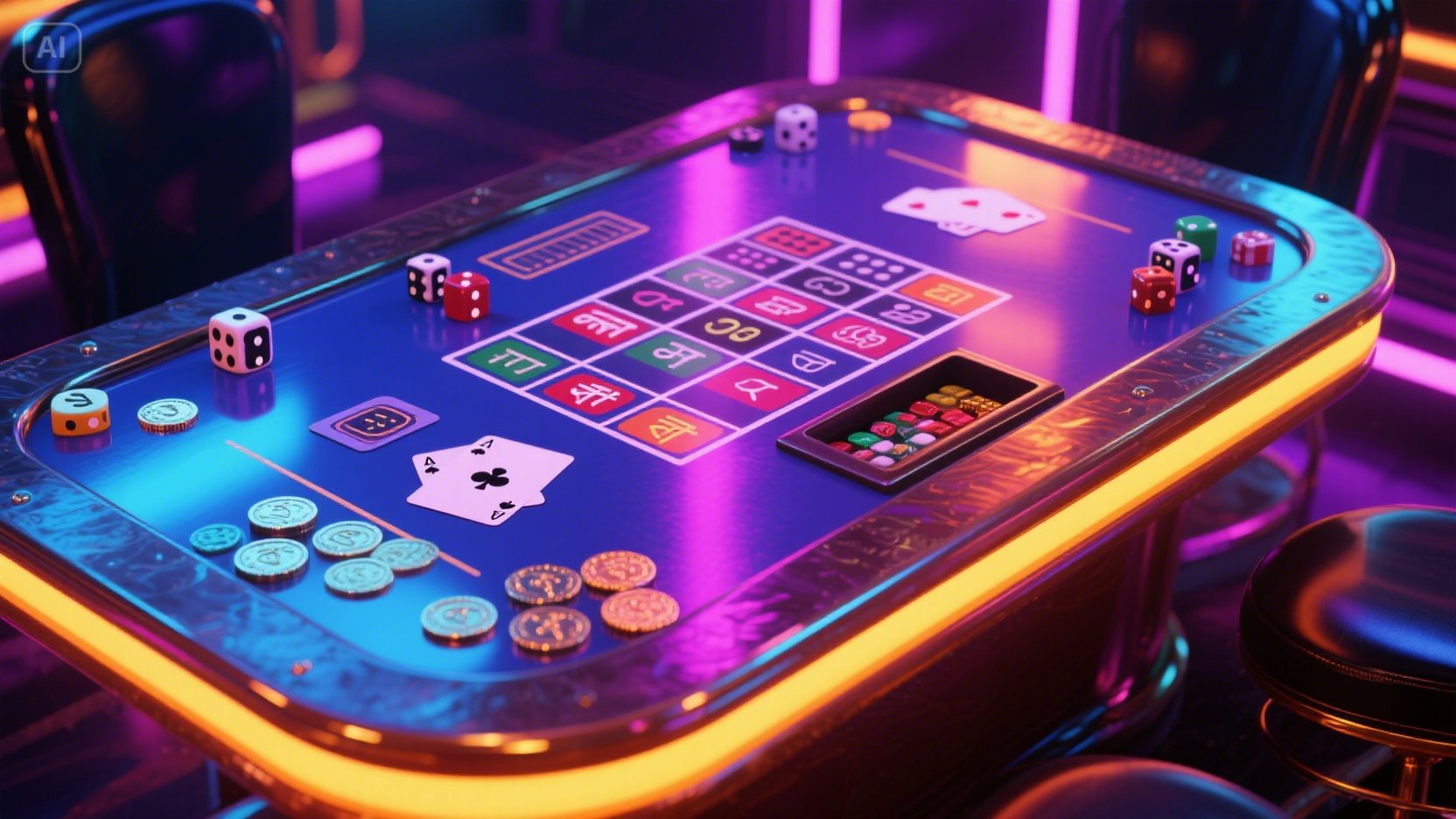 roulette table casino